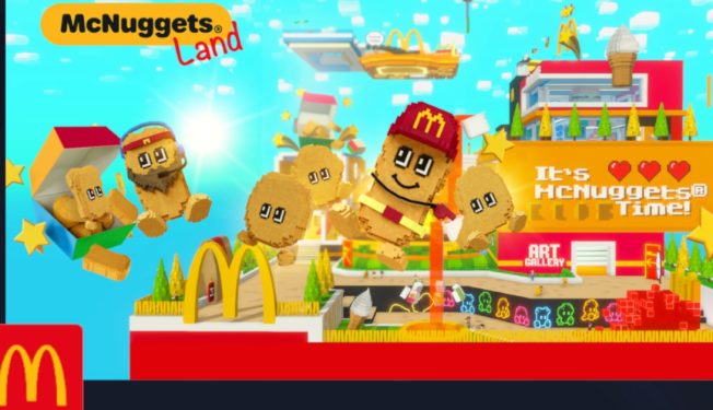 mcdonalds opens mcnuggets land in the metaverse but mcwhy